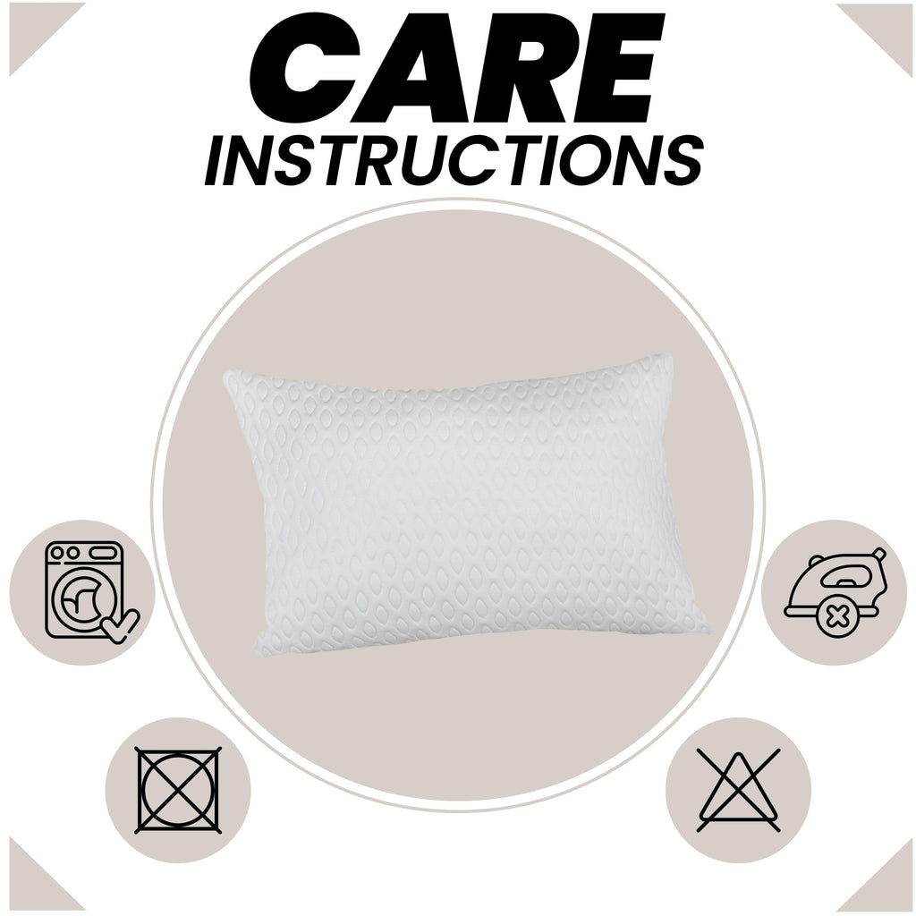 Air Flow Unique Luxury Hotel Quality Pillow Premium Fibre Filling for Superior Comfort and Support by OLIVIA ROCCO