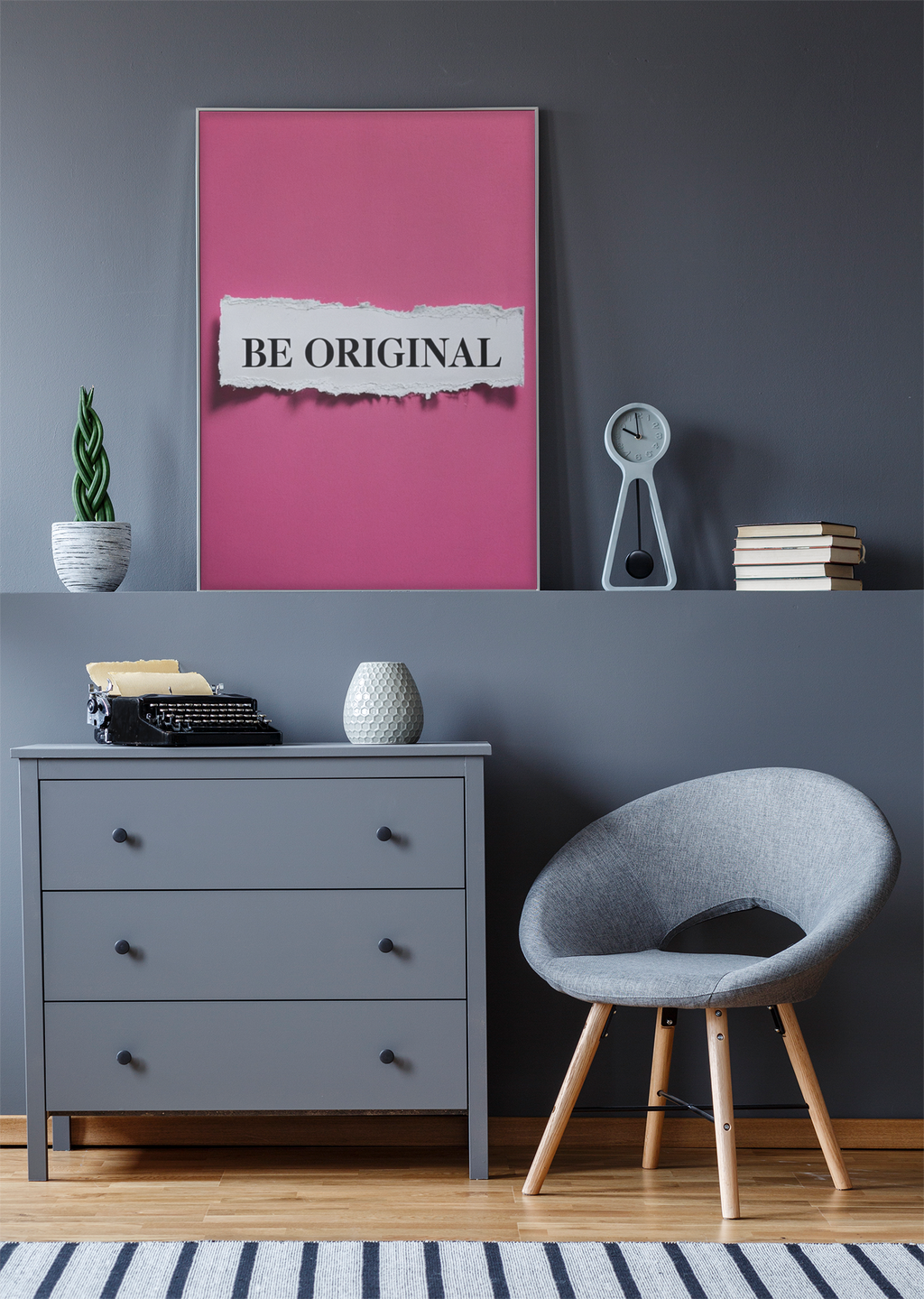 Be Original Posters: Motivational Wall Art for Creative Souls - Inspirational Quotes Decor