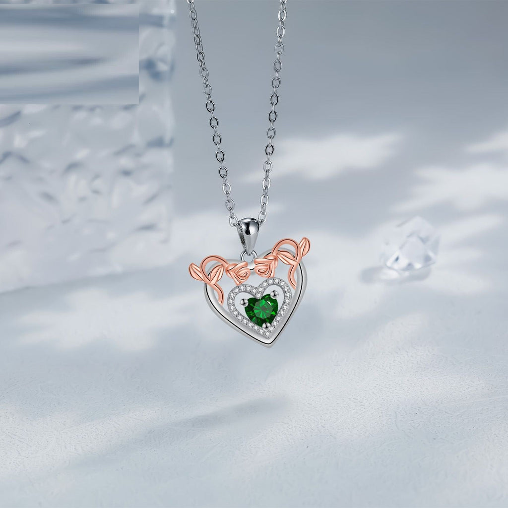 Love Rose Pendant Valentine's Day Gift High Sense