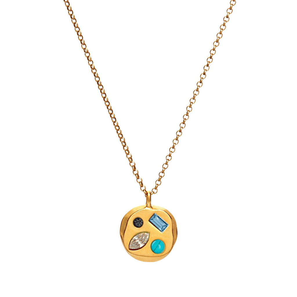 Colorful Zircon Mom Necklace December Birthday Stone Valentine's Day Gift Gifts For Moms Necklace