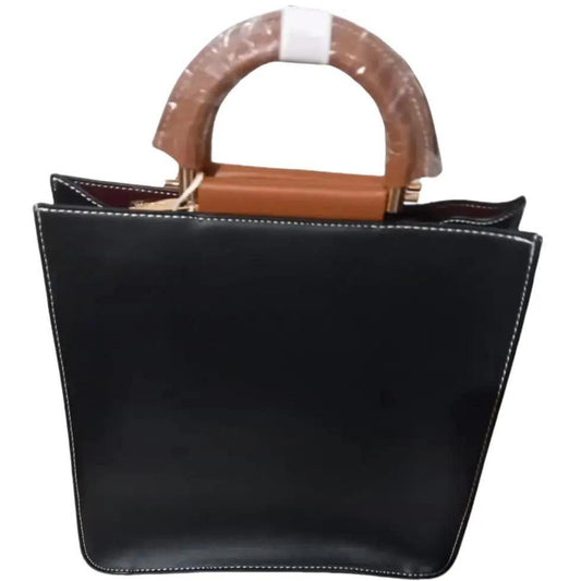 Leather effect Biface handbag 6762