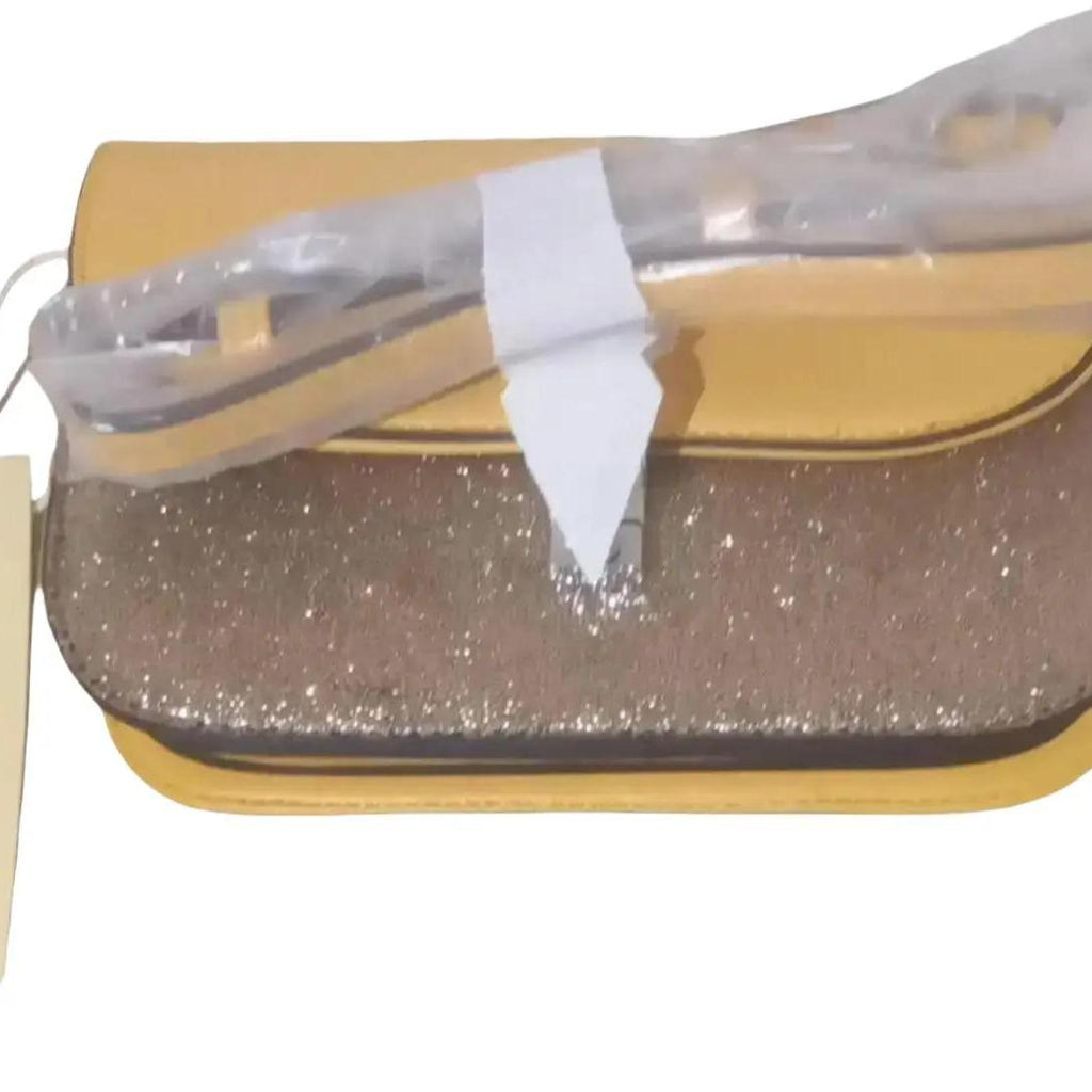 Clutch bag Glittery effect