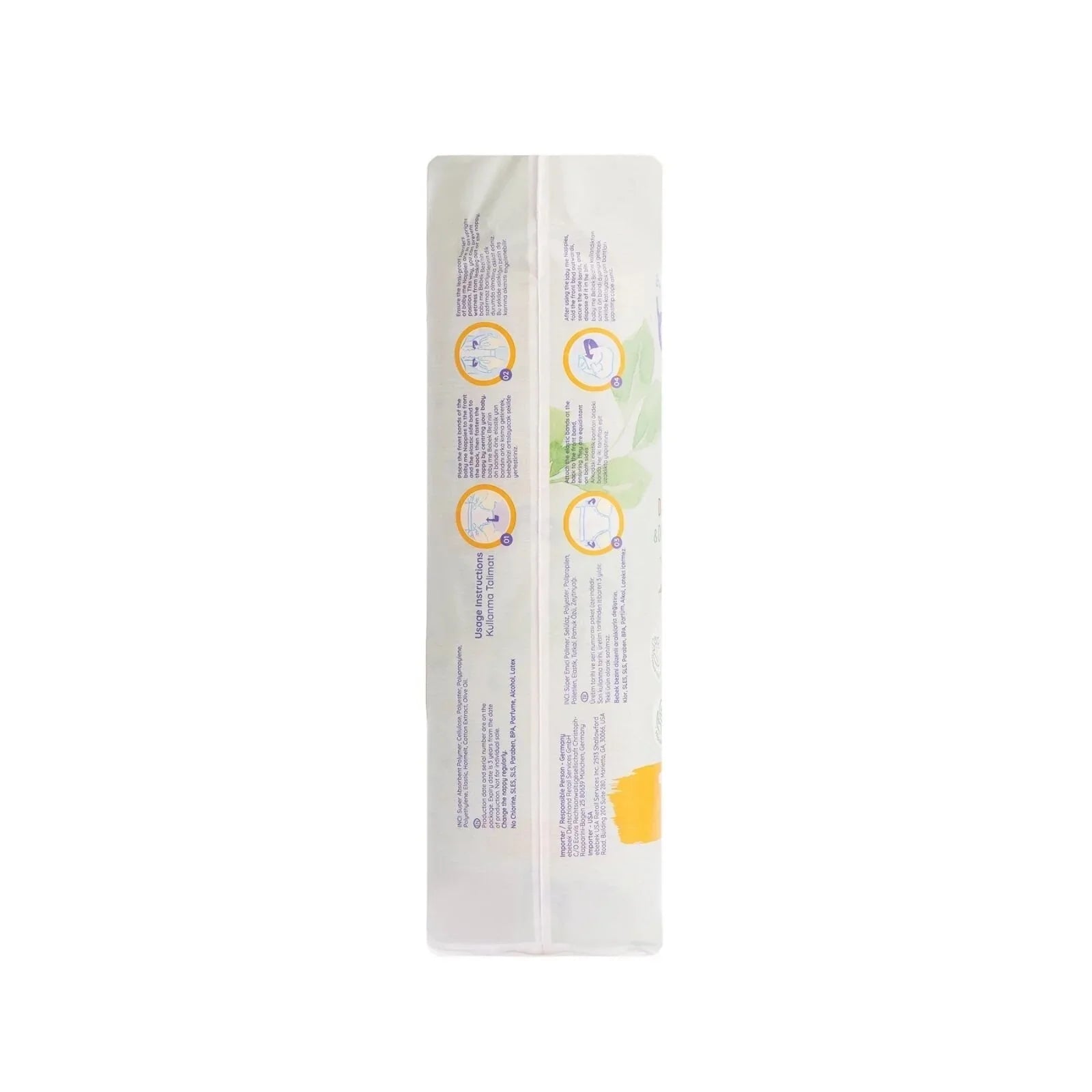baby me Newborn Size 1 - 50 nappies