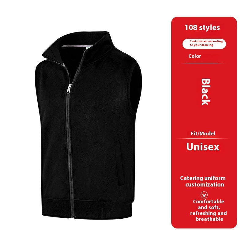 Vest Overalls Printing Net Coffee Catering Supermarket Volunteers