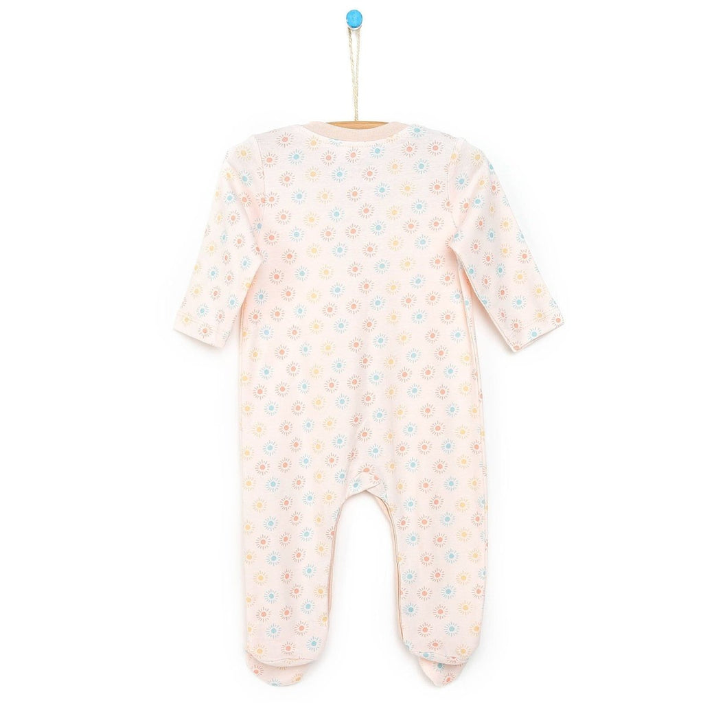 Motherlove Newborn Organic Footed Jumpsuit - Purple