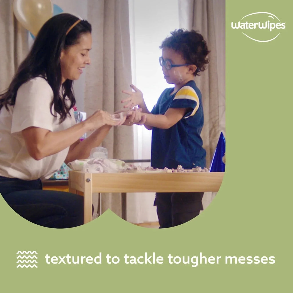 WaterWipes Textured Baby Wipes 60 pcs