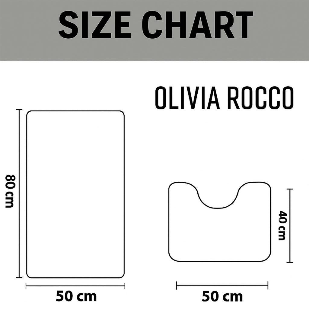 Bali Bath Mat & Pedestal Set Luxurious Super Absorbent Extra-Soft Cotton Mats for Bathroom Comfort and Style in Multiple Colours by OLIVIA ROCCO