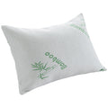 Bamboo Memory Foam Pillow Hypoallergenic Cooling Luxury Premium Fibre Filling for Superior Comfort and Support by OLIVIA ROCCO