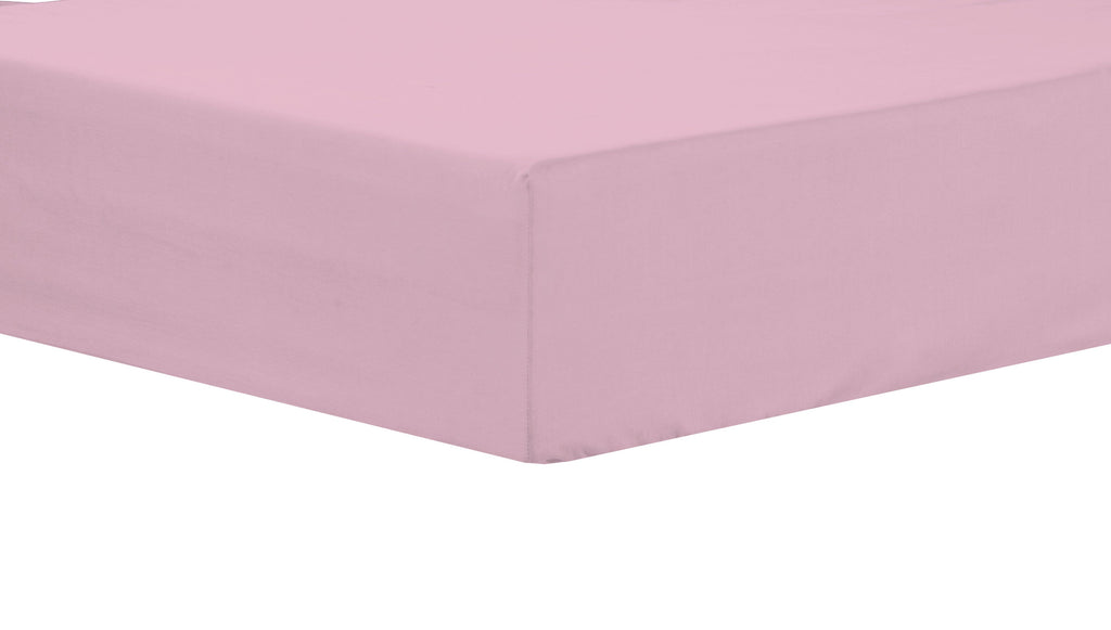 Basics Super Soft Durable Fitted Sheet High-Quality Indus Valley Cotton Linen Elasticated for Perfect Fit Multiple Sizes and Colours OEKO-TEX Certified Bedding by OLIVIA ROCCO