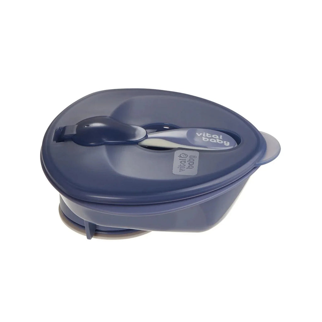 Vital Baby Nourish Power Suction Bowl- Natural Grape
