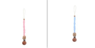 Baby Products Soothing Beech Wood Clip Pacifier Chain