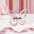 New Gift For Mother's Day Transparent Acrylic Butterfly Creative Desktop Decoration