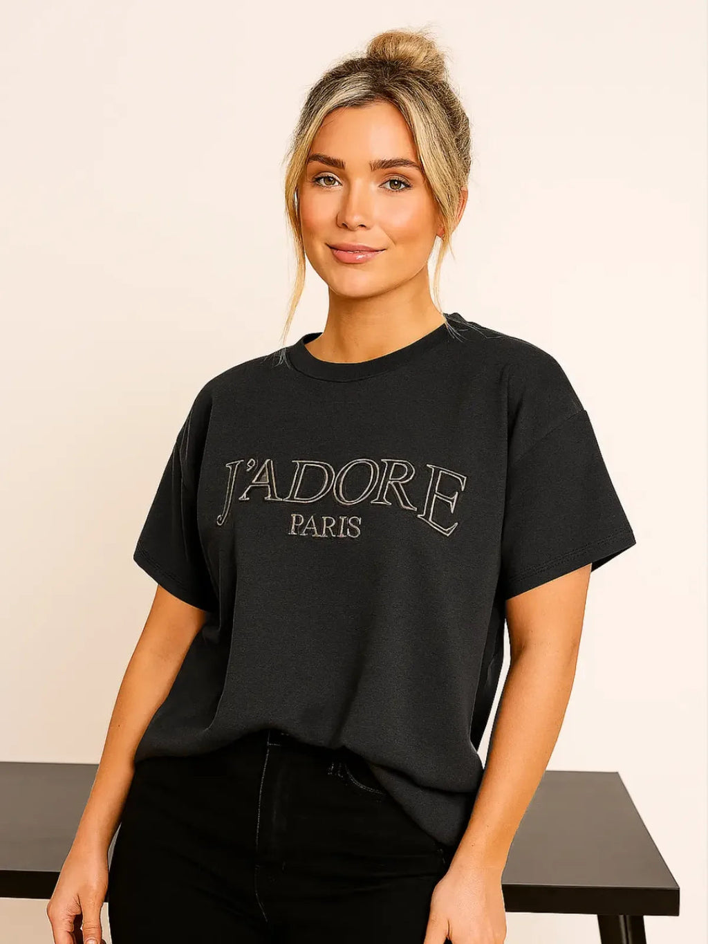 Ladies J'adore Paris Sweatshirt