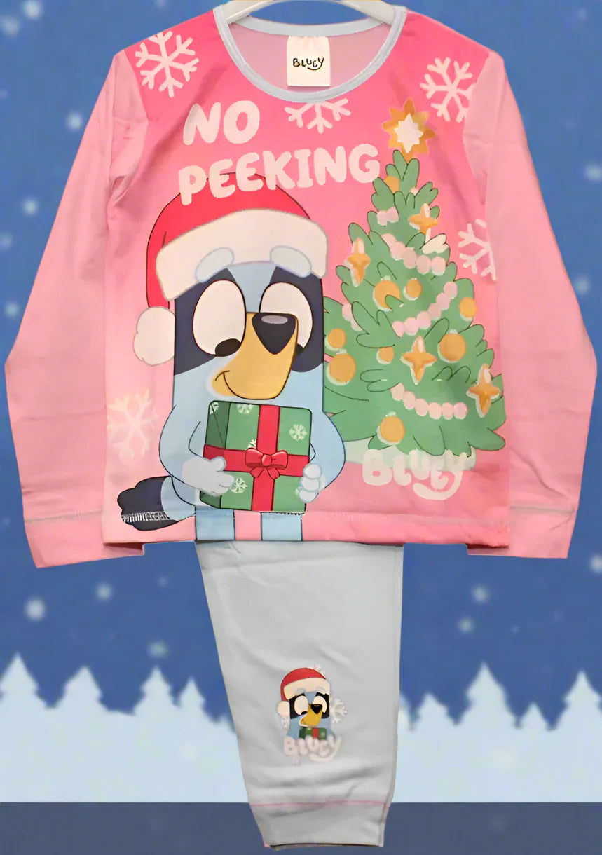 Bluey Christmas Kids Character Pyjamas