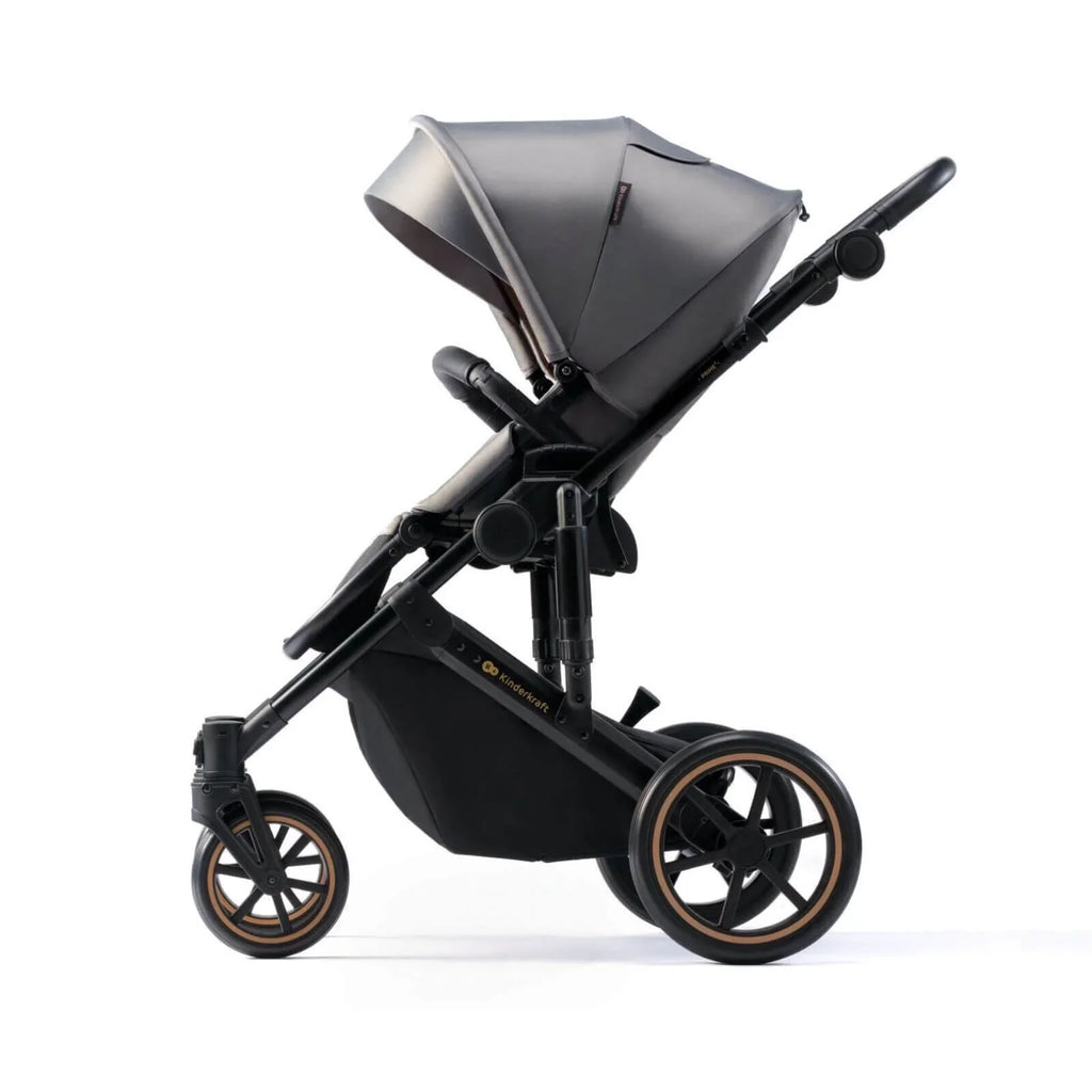 Kinderkraft 3-in-1 Mink Pro Prime 2 Travel System with Car Seat - Shadow Grey