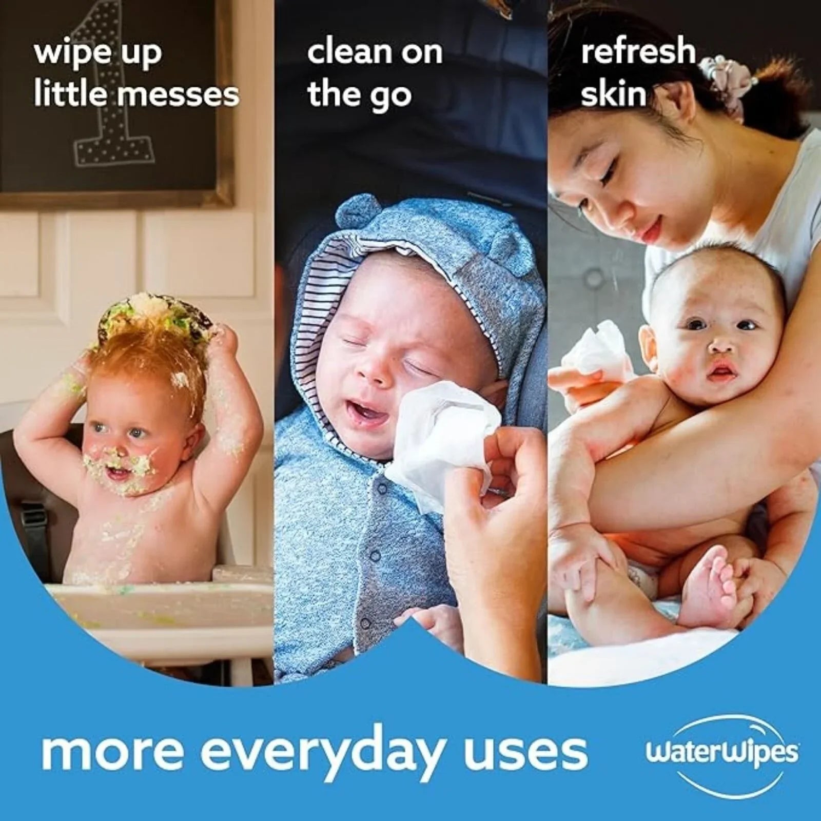 Water Wipes Sensitive Baby Wipes 60 pcs