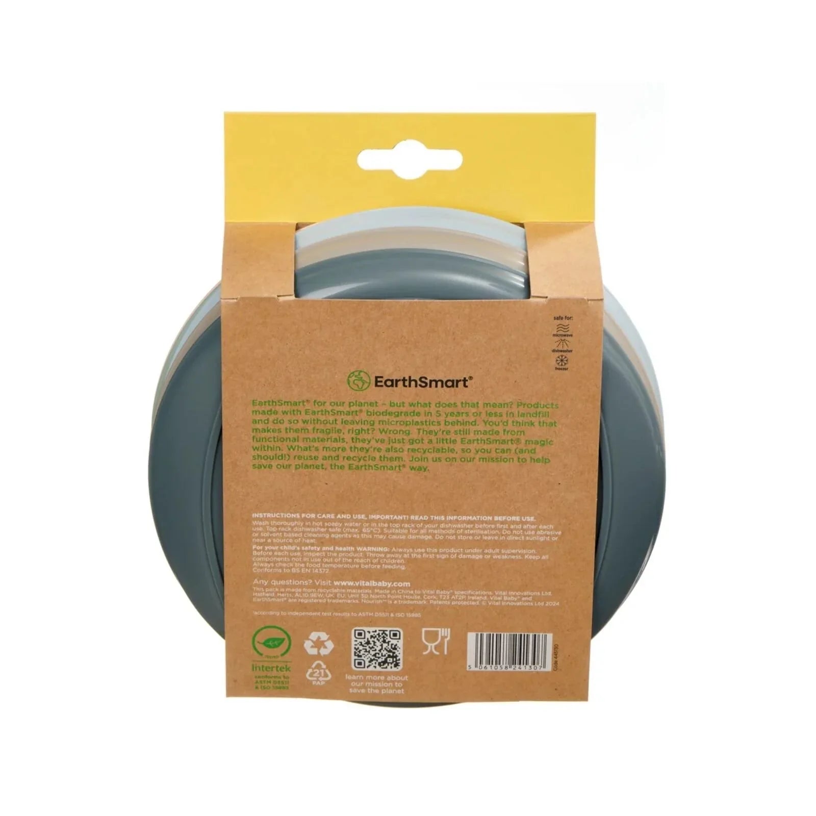 Vital Baby Nourish Perfectly Simple Plates Pack of 5