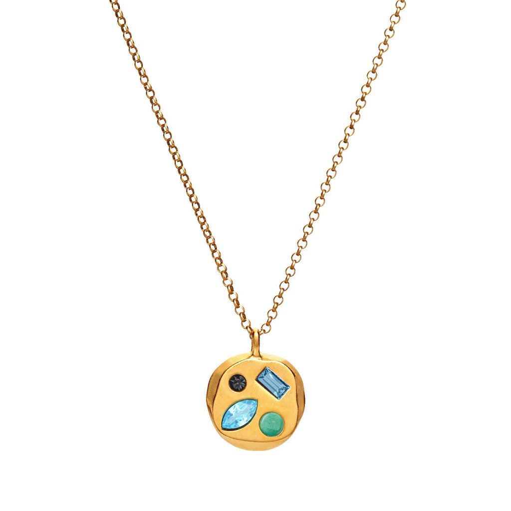 Colorful Zircon Mom Necklace December Birthday Stone Valentine's Day Gift Gifts For Moms Necklace