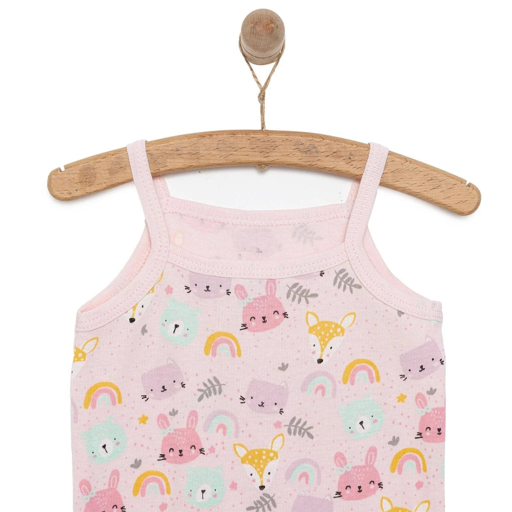 HelloBaby Girl Athlete Bodysuit - Pink