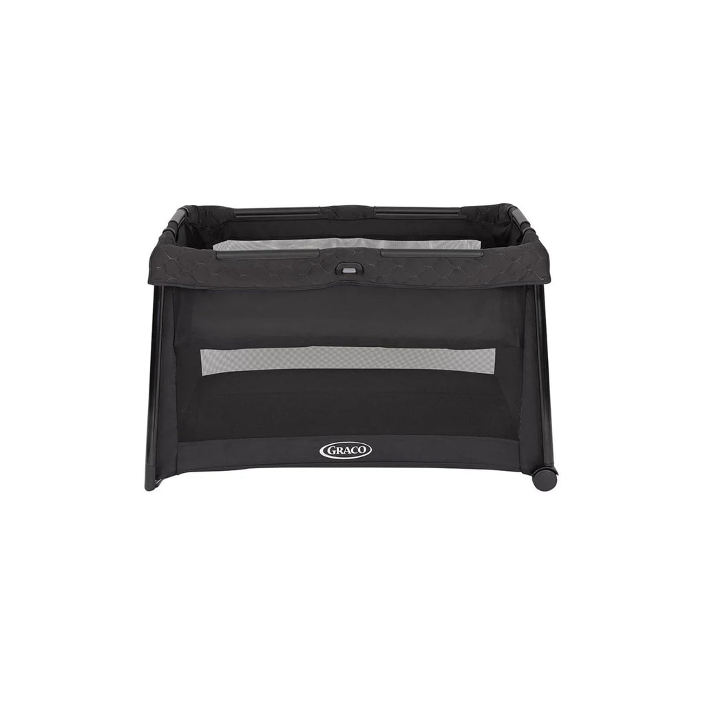 Graco FoldLite LX with Bassinet Travel Cot - Midnight