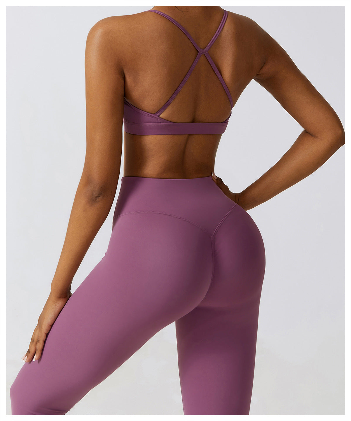 Nude Feel Quick-drying Fitness Pants High Waist Hip Lift Yoga Pants