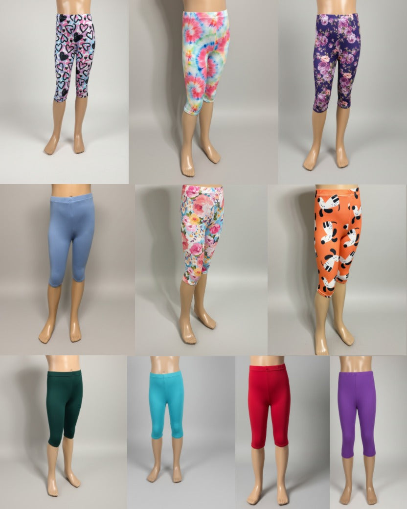 Capri leggings, choice of colour / pattern!