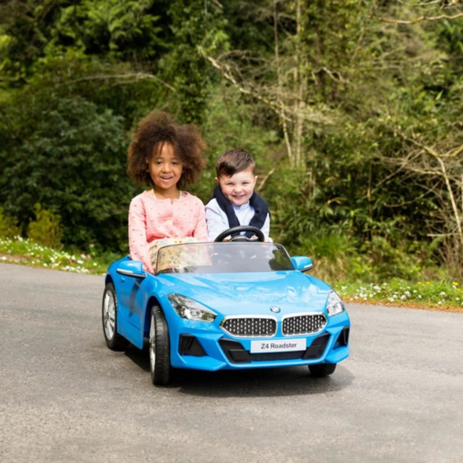 Xootz BMW Z4 12V Electric Ride On with Lithium Battery - Blue