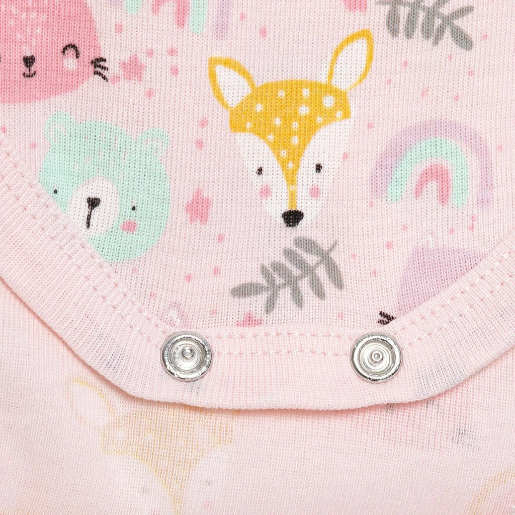 HelloBaby Girl Athlete Bodysuit - Pink