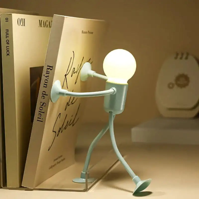 Changeable Shape Sportsman Night Light – Funny Mini Desk Lamp