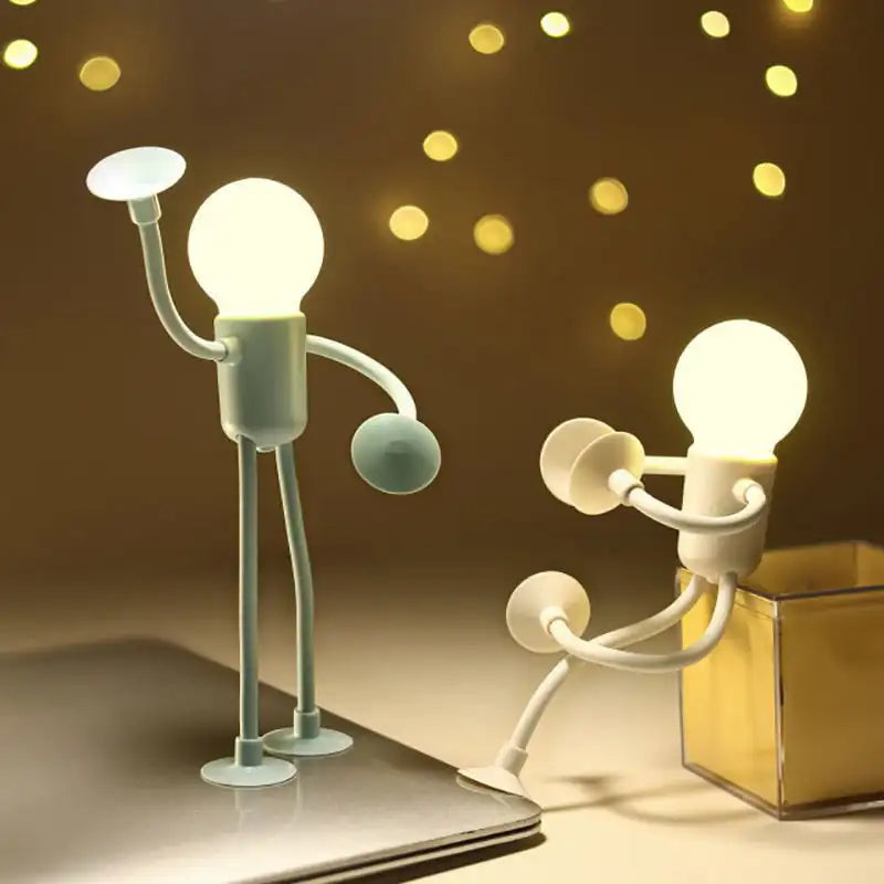 Changeable Shape Sportsman Night Light – Funny Mini Desk Lamp