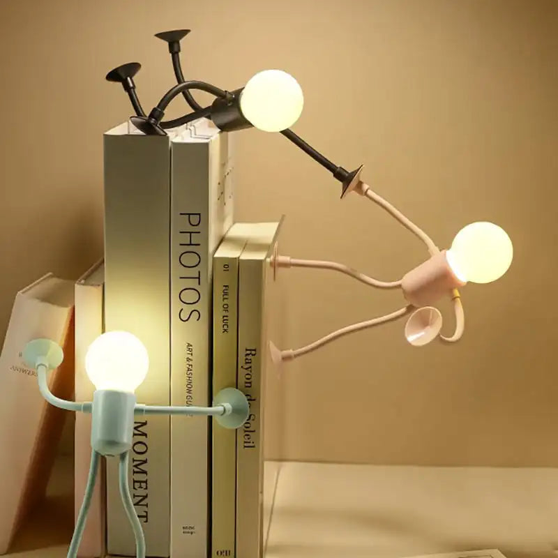 Changeable Shape Sportsman Night Light – Funny Mini Desk Lamp