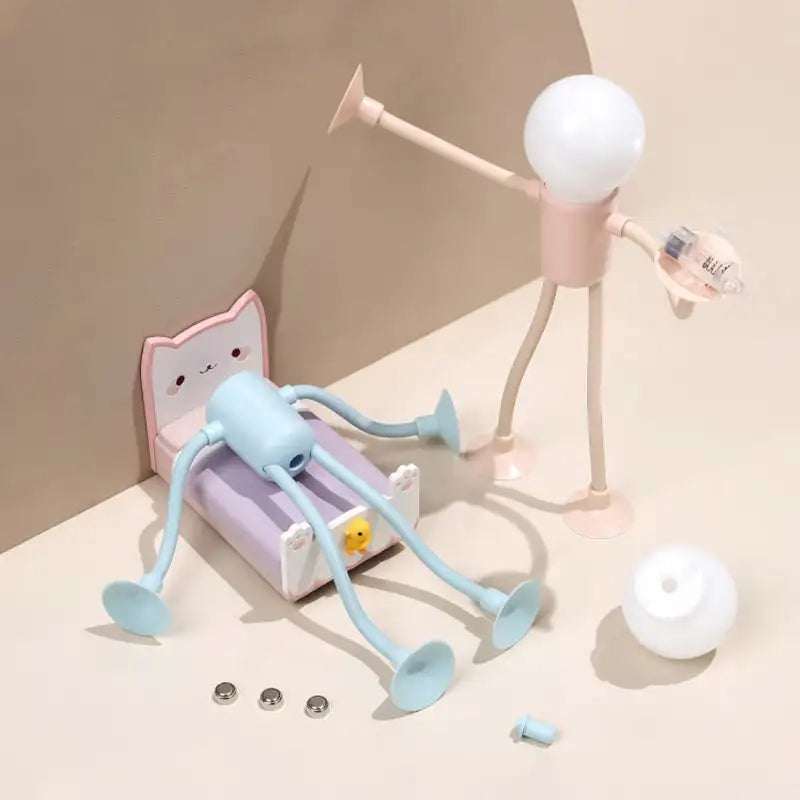 Changeable Shape Sportsman Night Light – Funny Mini Desk Lamp