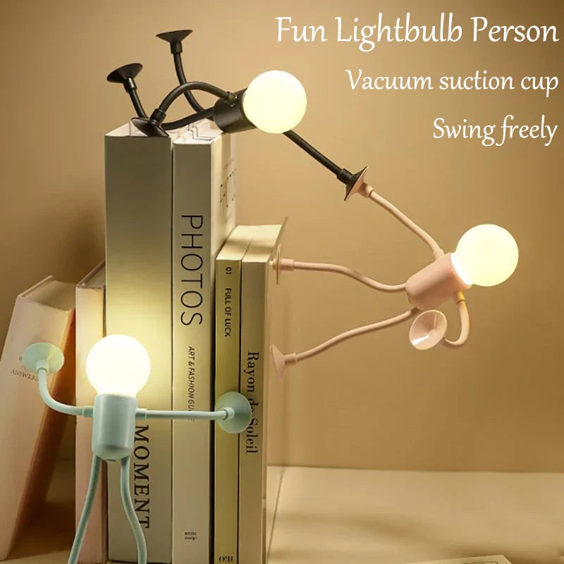 Changeable Shape Sportsman Night Light – Funny Mini Desk Lamp