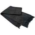 Chenille Tassel Elegant Throw Blanket for Couch Sofa Bed All-Season Soft Luxury by OLIVIA ROCCO