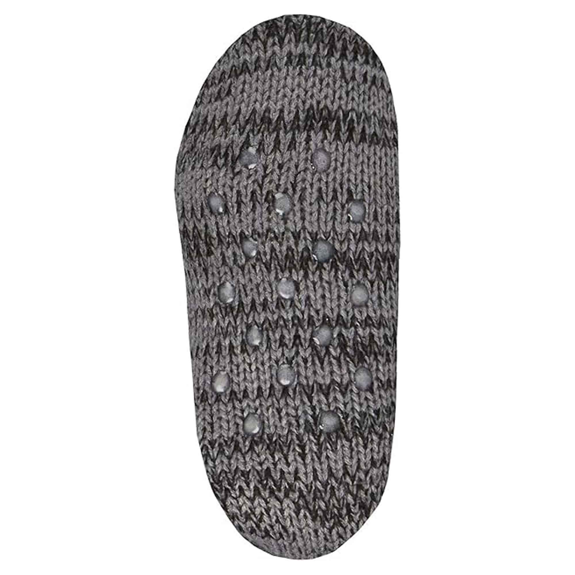 Children's Chunky Knit Non-Slip Lounge Gripper Socks for Kids Boys and Girls Warm Winter Indoor Footwear with Cute Colourful Patterns Sock Stack