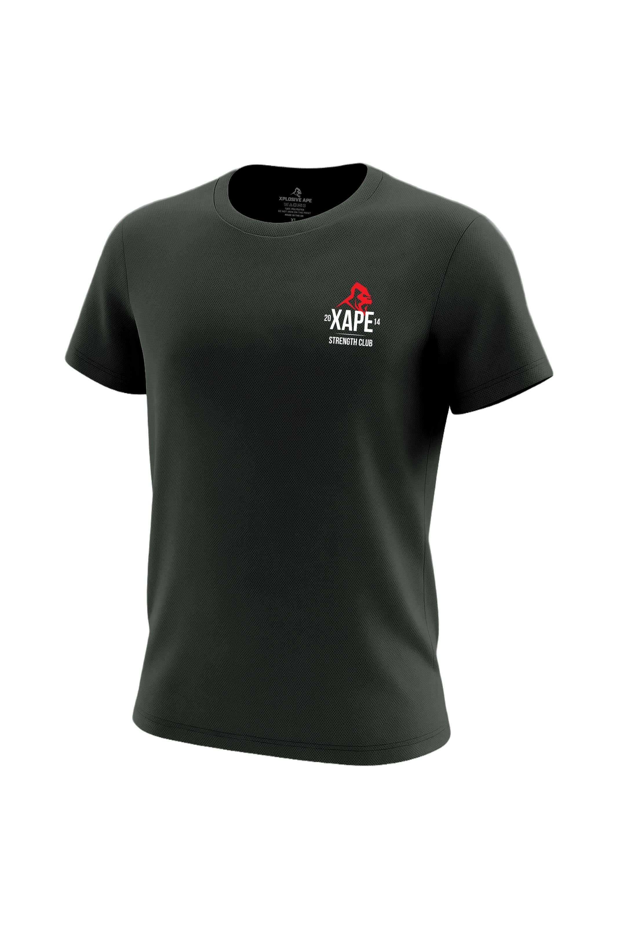XAPE Classic Strength X Tech Tee - Forest Green