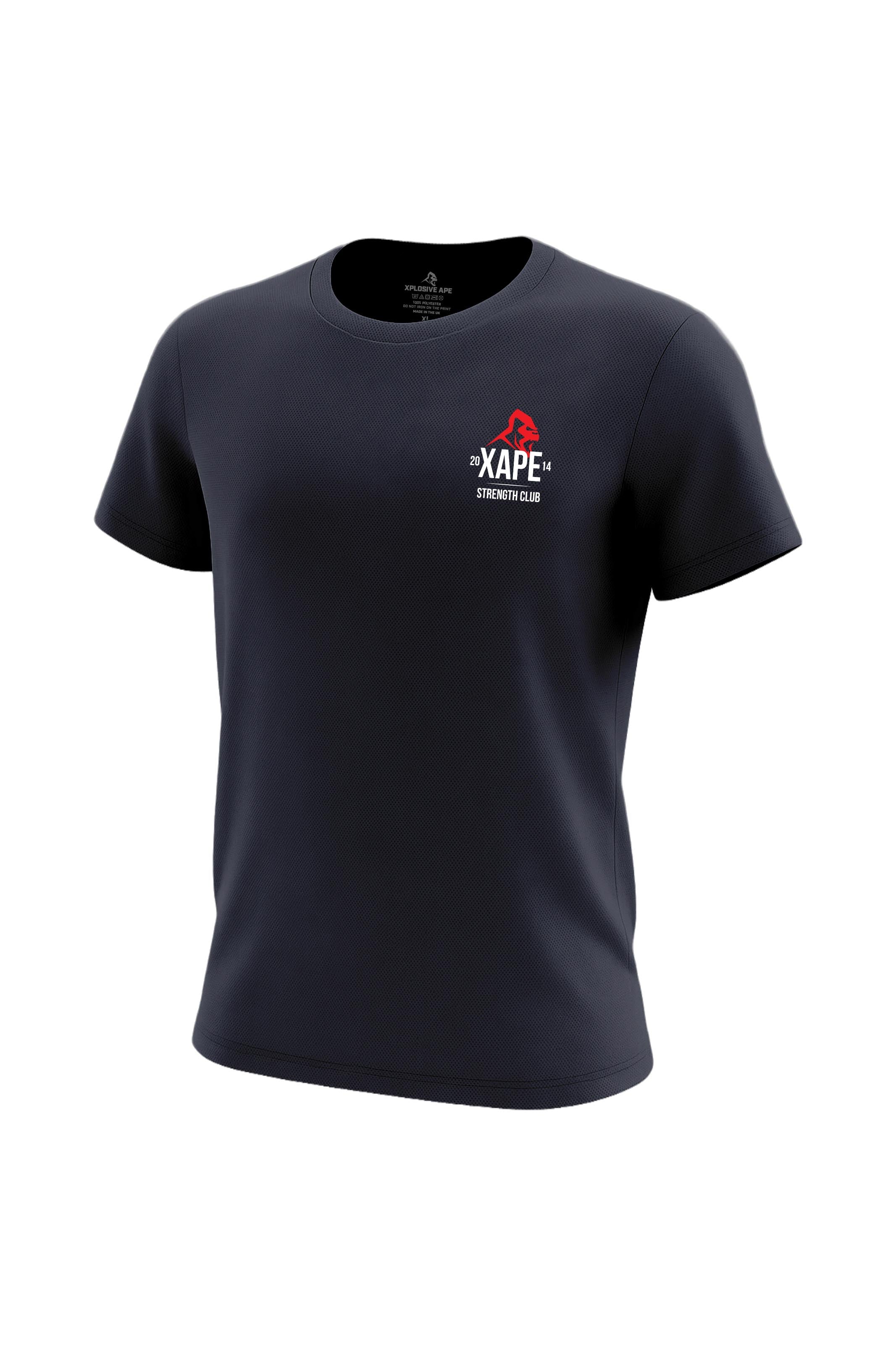 XAPE Classic Strength X Tech Tee - Navy