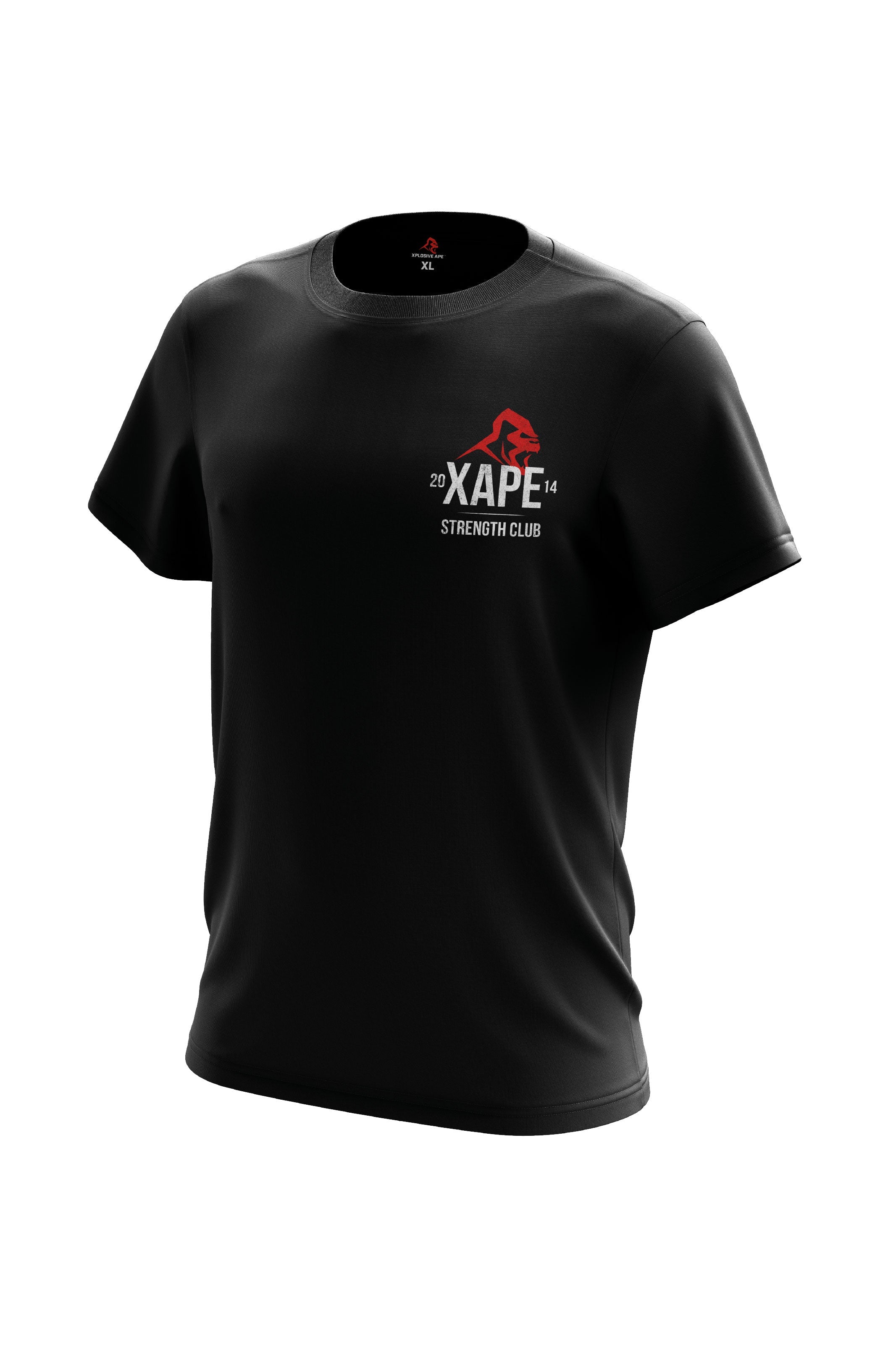XAPE Classic Strength Club Tee - Black