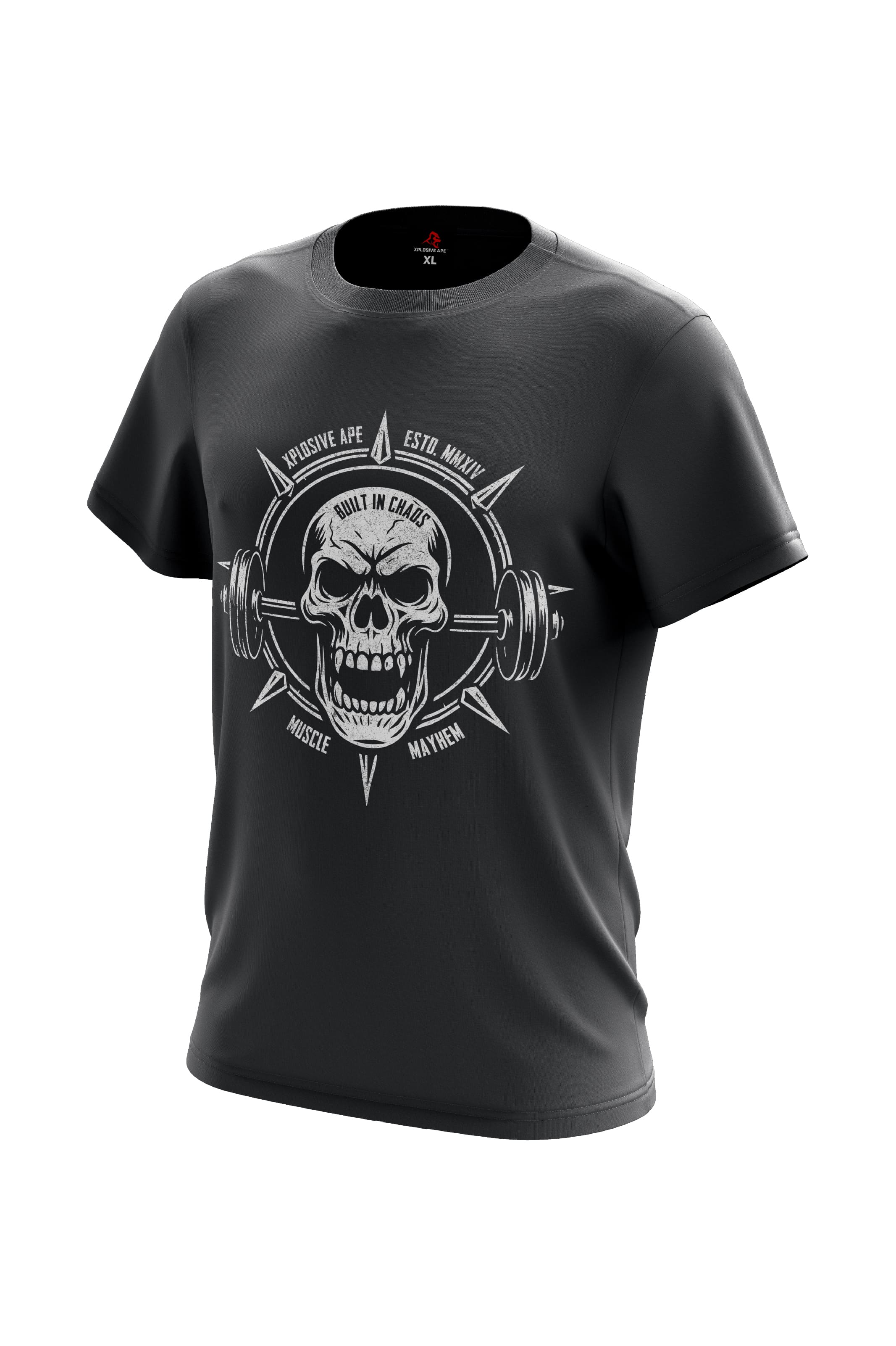XAPE Cold Grip Tee - Charcoal