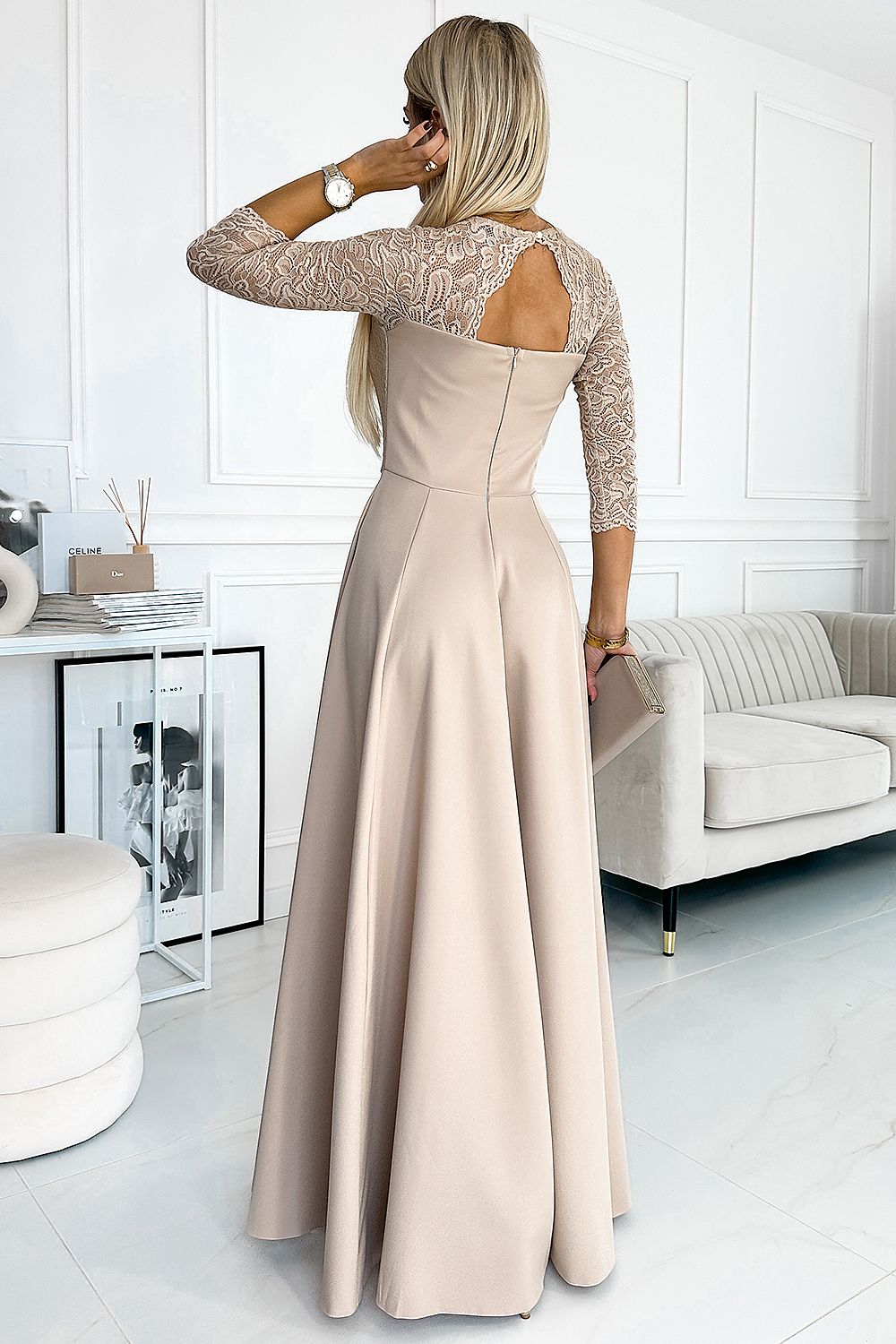 Long dress model 193523 Numoco