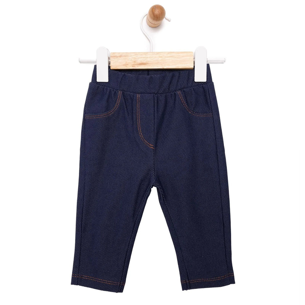 HelloBaby Girl Leggings - Indigo