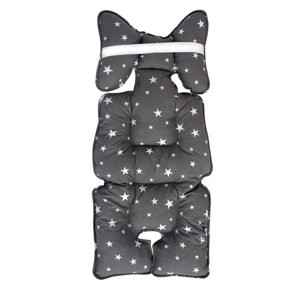 Sevi Bebe Stroller and Car Seat Cushion Grey Star