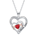 European And American Fashion New Mother's Day Gift Heart-shaped MOM Pendant Niche Necklace