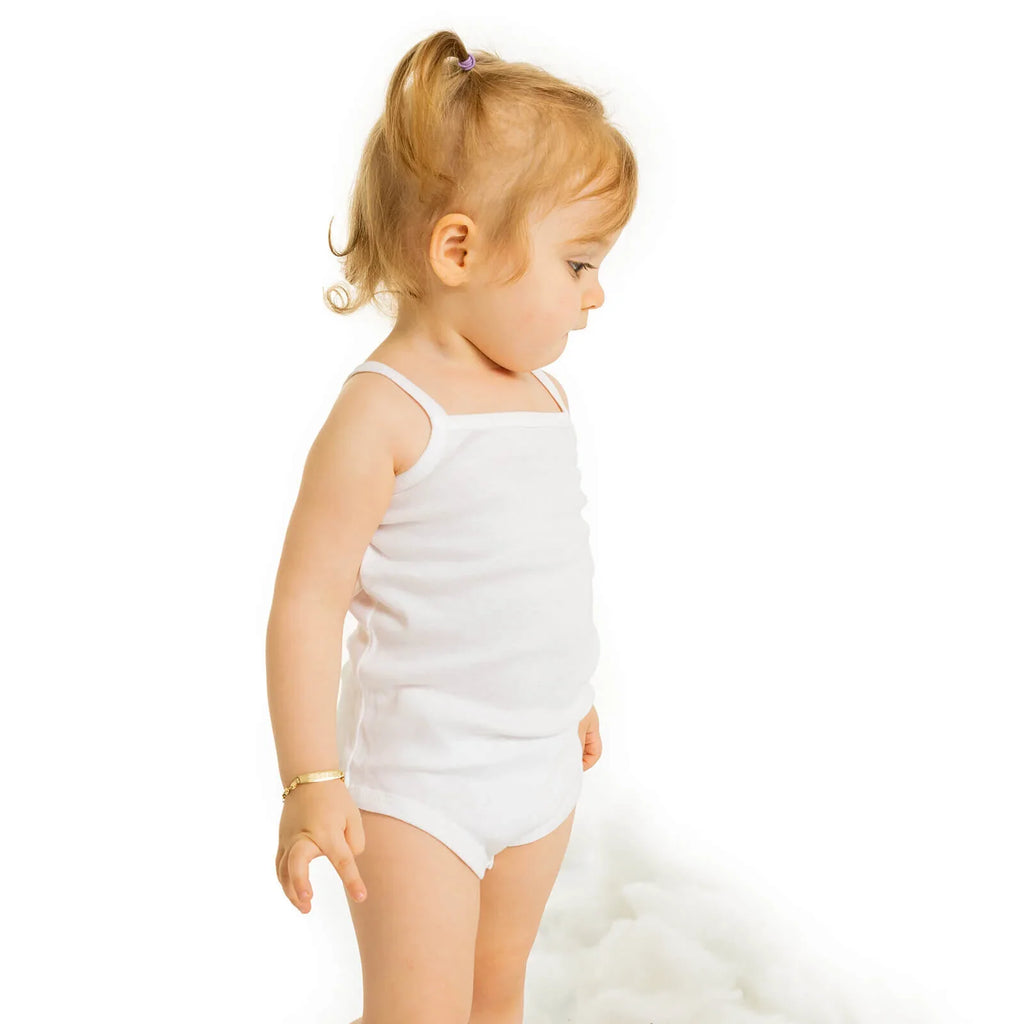 HelloBaby Unisex Strappy Bodysuit 5 pcs