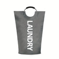 90L Extra Large Laundry Basket – Heavy-Duty Foldable Clothes Hamper with Handles | Space-Saving Round Fabric Laundry Bin for Home, Dorm, Office & Hotel