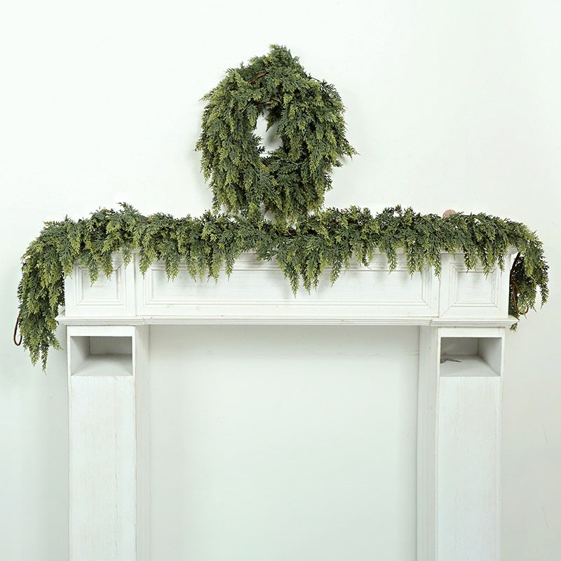 Thickened Cedar Rattan Decorations Christmas Pine And Cypress Rattan