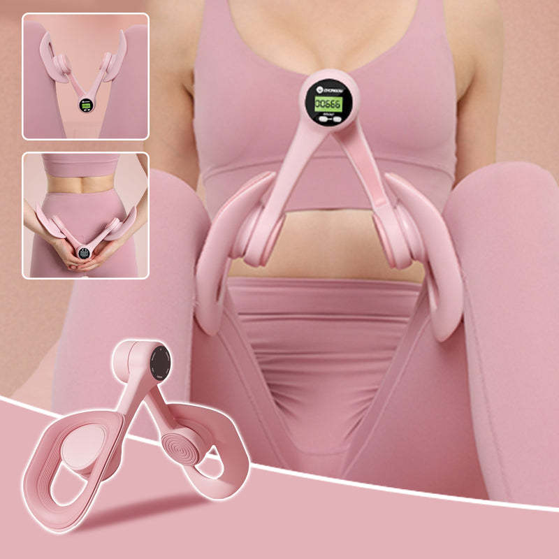 Ergonomic Thigh Trainer Thigh Trainer With Counter Adjustable Thigh With Lcd Display For Men Women Pelvic Floor Muscle Trainer