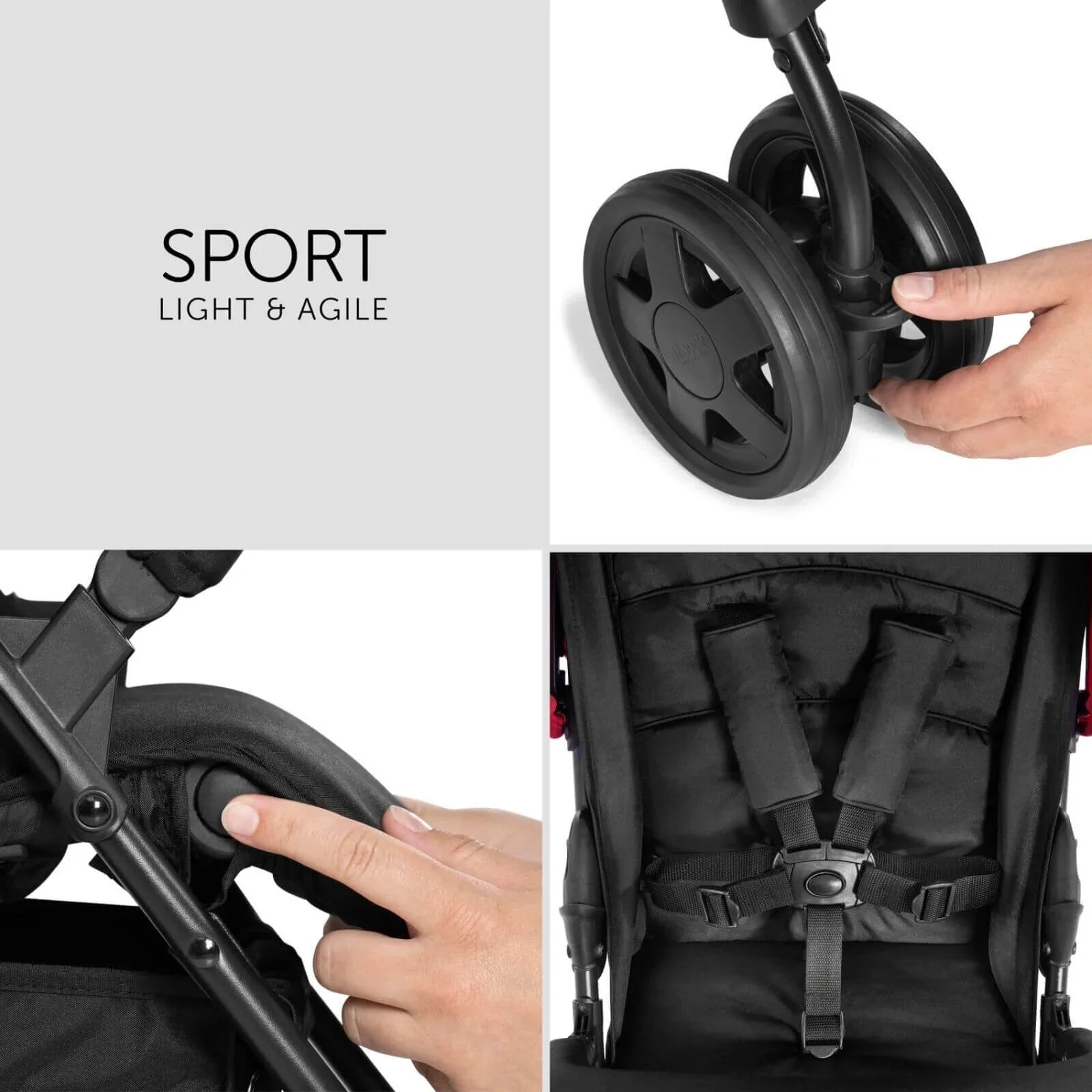 Hauck Sport Pushchair - Red