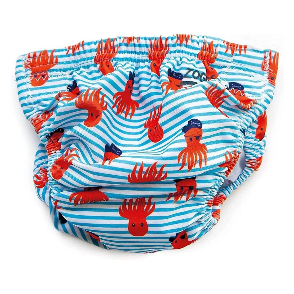 Zoggs Adjustable Reuseable Swim Nappy 3-24 months - Blue