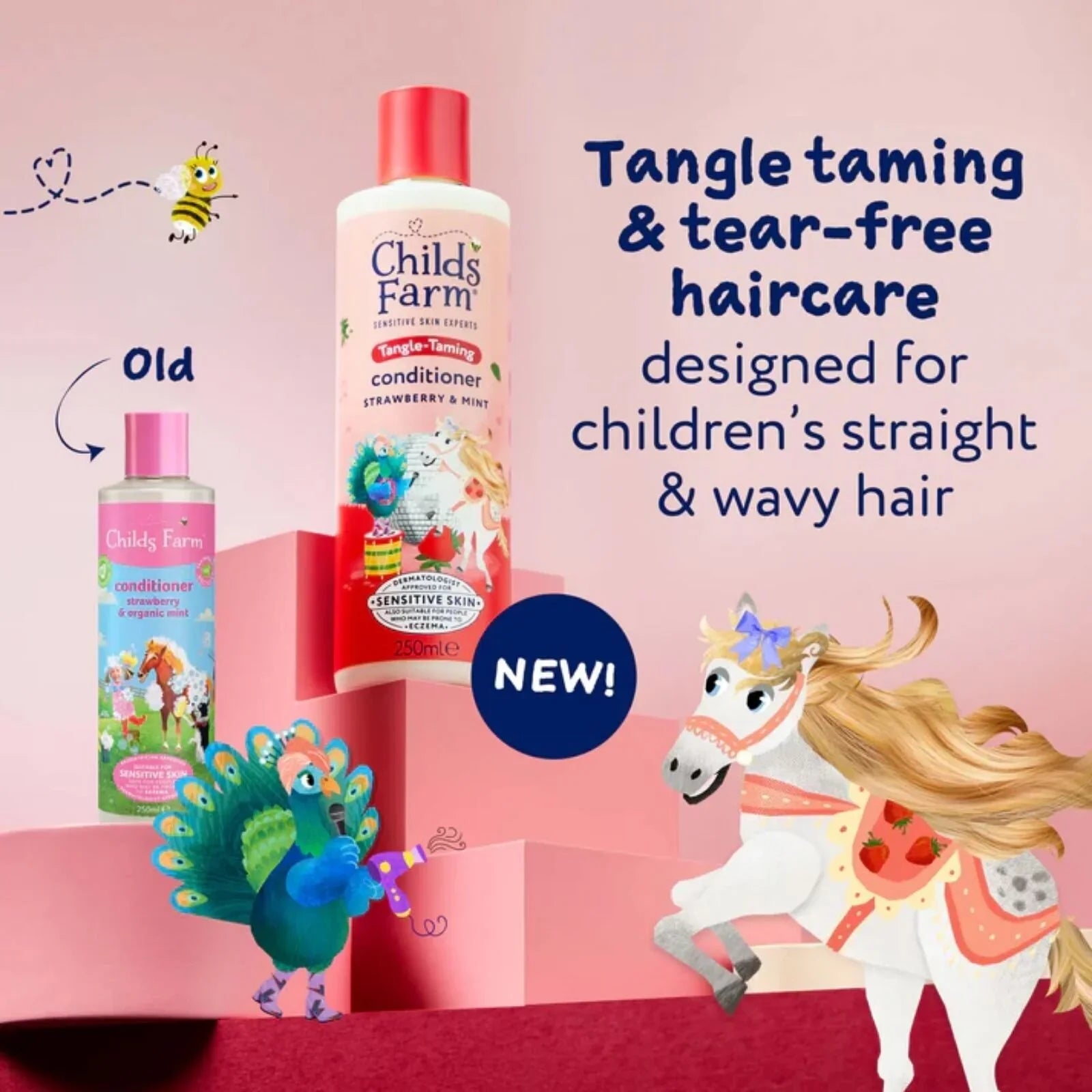 Childs Farm Conditioner 250ml - Strawberry & Mint